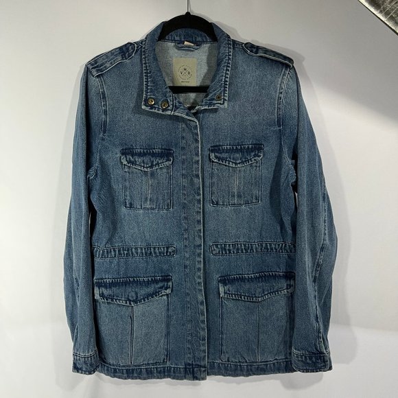 Vero Moda  Denim Jacket, Size Large - Picture 1 of 6